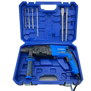 دریل بتن کن ویوارکس 3 کیلویی 800 وات سه کاره 4 شیار مدل VR8026-RH - 12240 - 04