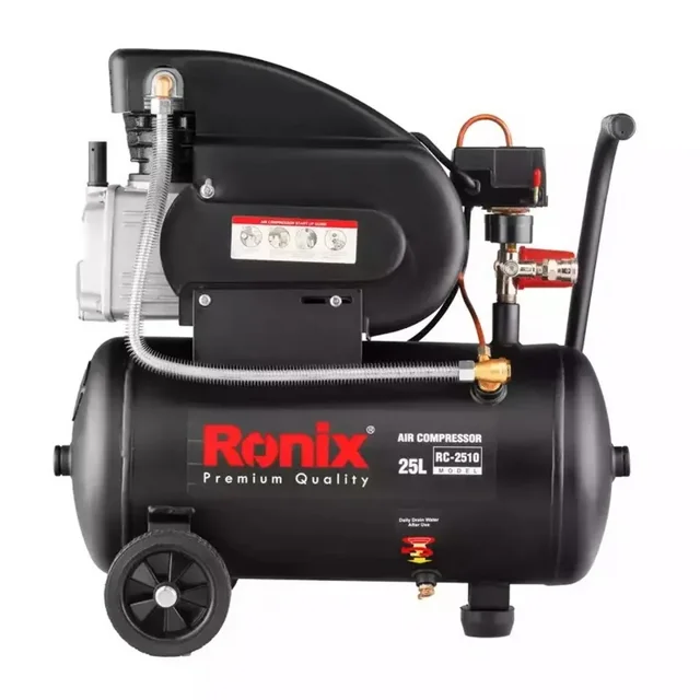 کمپرسور باد رونیکس 25 لیتری 2 اسب مدل RC-2510 - 12241 - 03