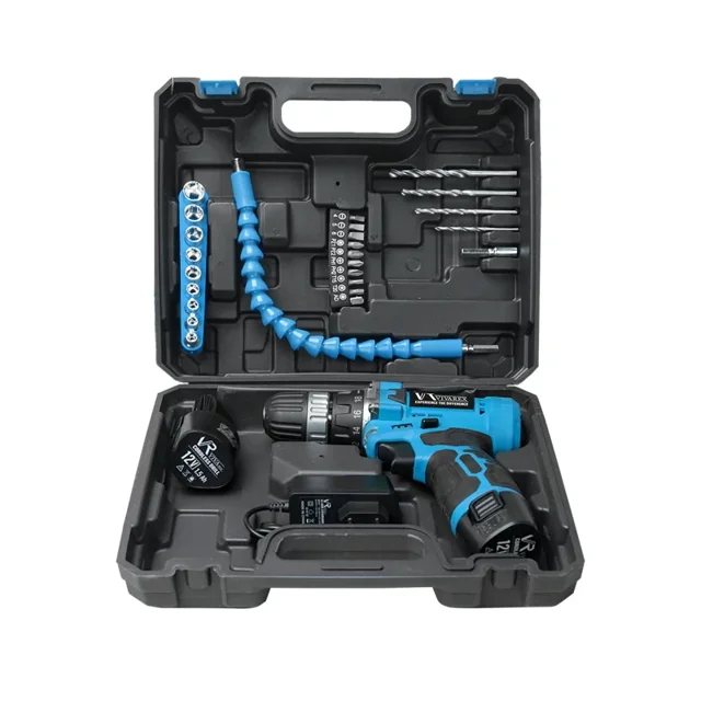 دریل پیچ گوشتی شارژی ویوارکس 12 ولت 27 پارچه مدل VR1210V-22A - 12245 - 01