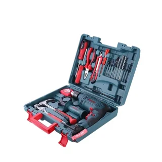 کیت دریل چکشی رونیکس 650 وات 13 میلیمتری سه نظام آچاری 21 پارچه مدل RS-0001 - 12270 - 06