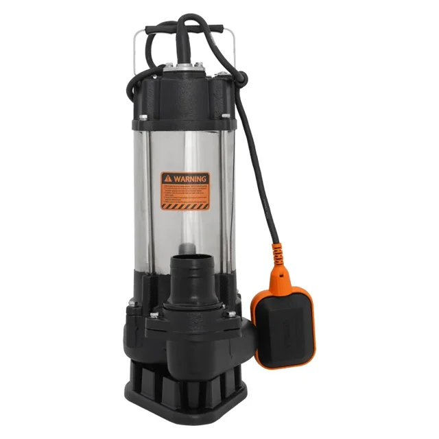 لجن کش ورما 1 اسب 15 متری 2 اینچ فلوتردار بدنه استیل مدل V750F - 12283 - 01