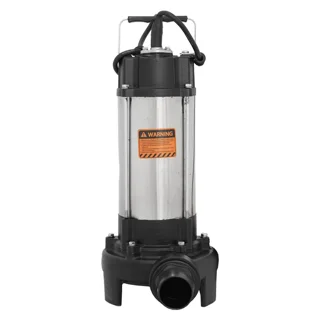 لجن کش ورما 1.5 اسب 15 متری 2 اینچ بدون فلوتر کاتر دار بدنه استیل مدل V1100D - 12288 - 01