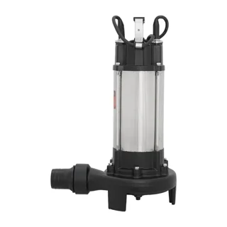 لجن کش ورما 1.5 اسب 15 متری 2 اینچ بدون فلوتر کاتر دار بدنه استیل مدل V1100D - 12288 - 02