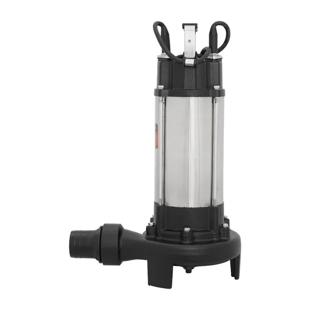 لجن کش ورما 1.5 اسب 15 متری 2 اینچ بدون فلوتر کاتر دار بدنه استیل مدل V1100D - 12288 - 02
