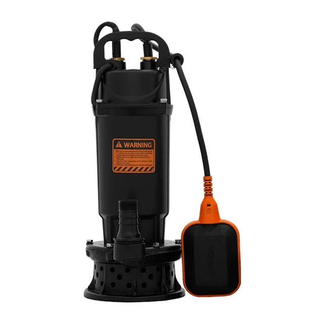 کف کش ورما 0.33 اسب 12 متری 1 اینچ فلوتردار پایه چدن مدل QDX1.5-12-0.25F - 12315 - 01