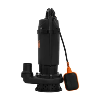 کف کش ورما 1.5 اسب 25 متری 2 اینچ فلوتردار پایه چدن مدل QDX10-25-1.1F - 12329 - 02