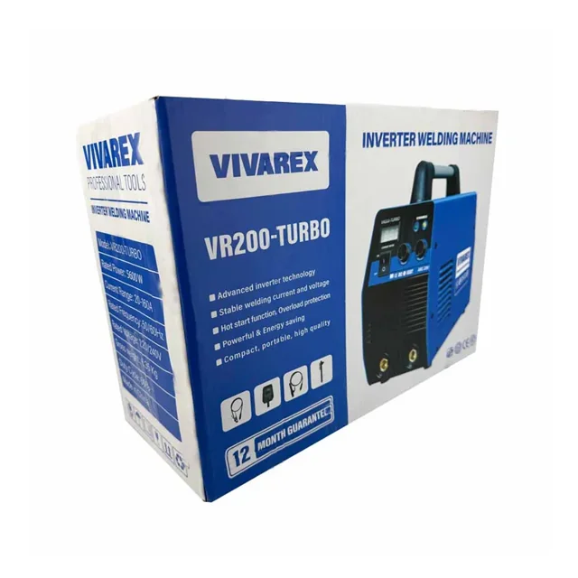 اینورتر جوش ویوارکس 200 آمپر توربو مدل VR200-Turbo - 12368 - 04