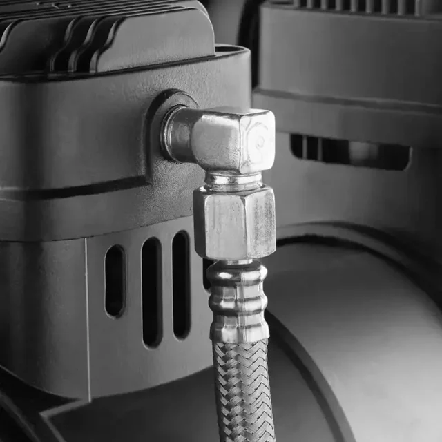 کمپرسور باد رونیکس 25 لیتری 1.8 اسب دو سیلندر سایلنت مدل RC-2512 - 12371 - 08