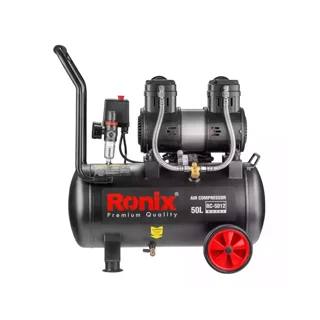 کمپرسور باد رونیکس 50 لیتری 2.2 اسب دو سیلندر سایلنت مدل RC-5012 - 12372 - 02