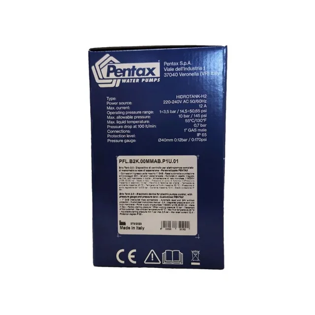 ست کنترل پنتاکس هیدروتانک درجه دار مدل Hidrotank-H2 - 12382 - 04