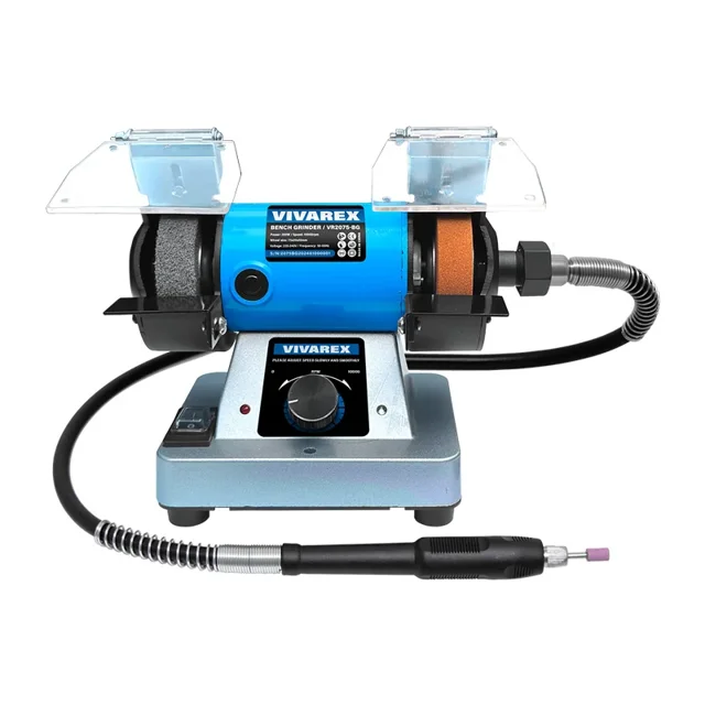 سنگ رومیزی مینیاتوری ویوارکس 75 میلیمتری 200 وات مدل VR2075-BG - 12407 - 01