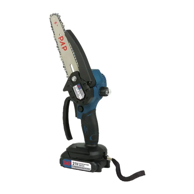 اره زنجیری شارژی 15 سانت 21 ولت 2 باطری پی ای پی PAP مدل CCS-2141 - 12479 - 01