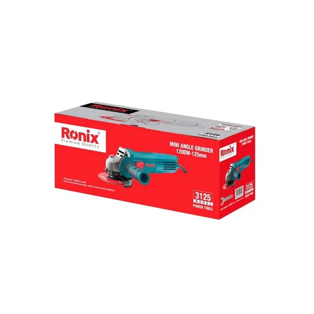مینی فرز رونیکس 1200 وات 125 میلیمتری مدل 3125 - 12497 - 09