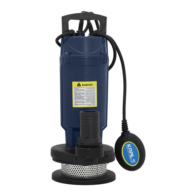 کف کش کرال 1.5 اسب 28 متری 2 اینچ پروانه استیل فلوتردار مدل QSX-62814-FS - 12539 - 01