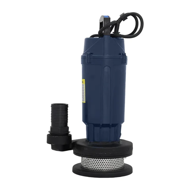 کف کش کرال 1.5 اسب 28 متری 2 اینچ پروانه استیل بدون فلوتر مدل QSX-62814-NS - 12540 - 01