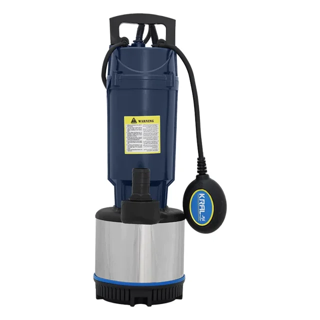 کف کش کرال 1.25 اسب 46 متری 1 و 1/4 اینچ پروانه استیل فلوتردار مدل QMX-44609-FS - 12546 - 01