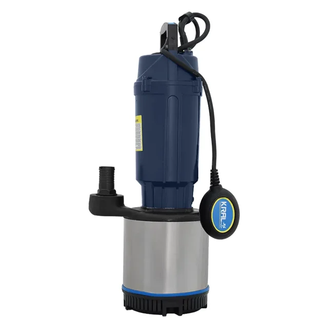 کف کش کرال 2 اسب 70 متری 1 و 1/4 اینچ پروانه استیل فلوتردار مدل QMX-47009-FS - 12549 - 02