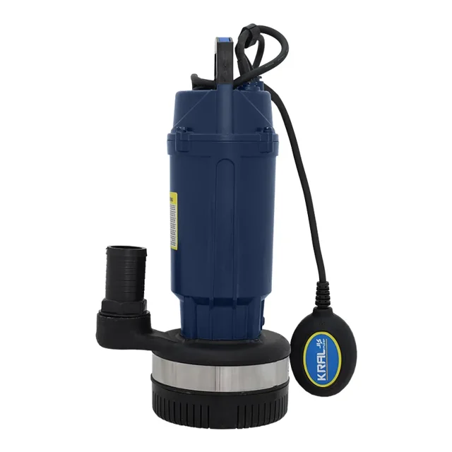 کف کش کرال 1.5 اسب 28 متری 2 اینچ پروانه استیل فلوتردار مدل QMX-62812-FS - 12550 - 02