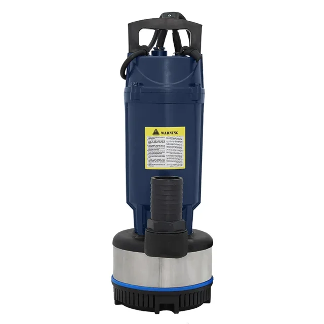 کف کش کرال 1.75 اسب 40 متری 2 اینچ پروانه استیل بدون فلوتر مدل QMX-64012-NS - 12553 - 02