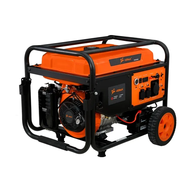 موتور برق ورما بنزینی 11 کیلووات استارت ریموت ATS مدل VM25000E - 12588 - 01