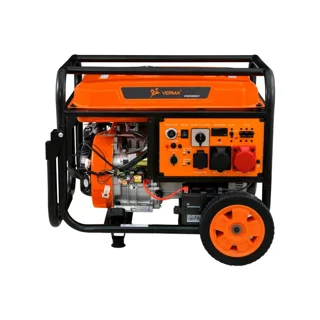 موتور برق ورما بنزینی 11 کیلووات سه فاز - تک فاز استارت ریموت ATS مدل VM25000E/3 - 12589 - 02