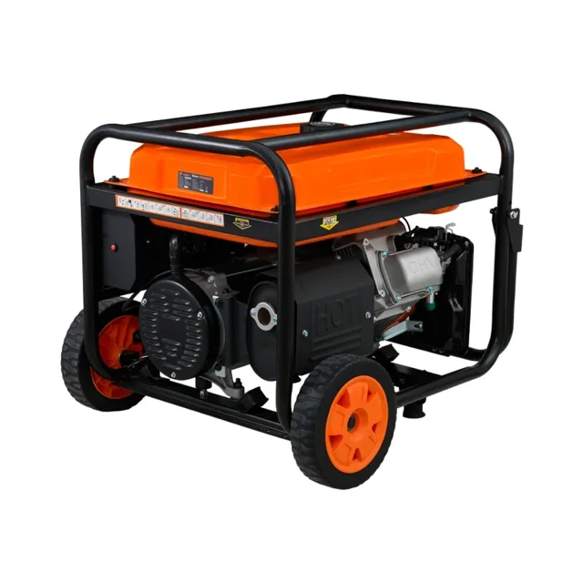 موتور برق ورما بنزینی 11 کیلووات سه فاز - تک فاز استارت ریموت ATS مدل VM25000E/3 - 12589 - 03