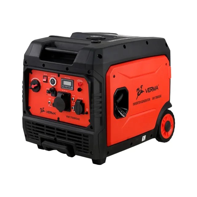 موتور برق بنزینی ورما 6.5 کیلووات اینورتر سایلنت ریموت استارت مدل VM17000iSAE - 12595 - 01