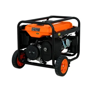 موتور برق بنزینی ورما 3 کیلووات استارتی چرخدار مدل VM5500EW - 12597 - 03