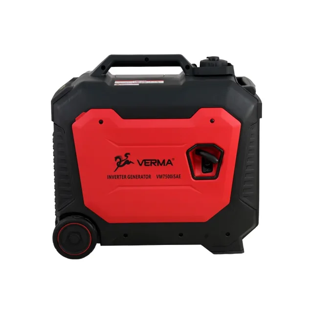 موتور برق بنزینی ورما 4 کیلووات اینورتر سایلنت کیفی استارتی مدل VM7500iSAE - 12598 - 02