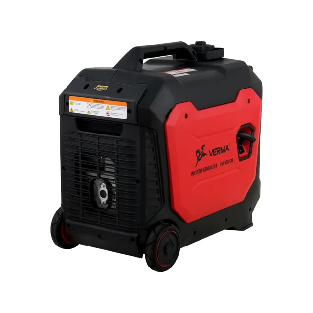 موتور برق بنزینی ورما 4 کیلووات اینورتر سایلنت کیفی استارتی مدل VM7500iSAE - 12598 - 03