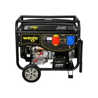 موتور برق بنزینی ویگو 9.5 کیلووات سه فاز استارتی مدل WG12500T - 12605 - 01
