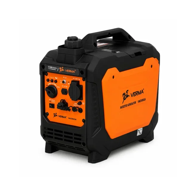 موتور برق بنزینی ورما 1.1 کیلووات اینورتر سایلنت کیفی مدل VM2500iSA - 12660 - 02