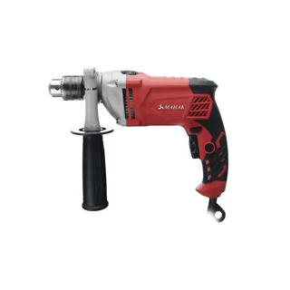 دریل چکشی محک 850 وات 13 میلیمتری سه نظام آچاری نیم گیربکس مدل DM-13/850S - 12678 - 01