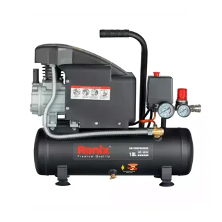 کمپرسور باد رونیکس 10 لیتری 1 اسب روغنی مدل RC-1010 - 12716 - 04